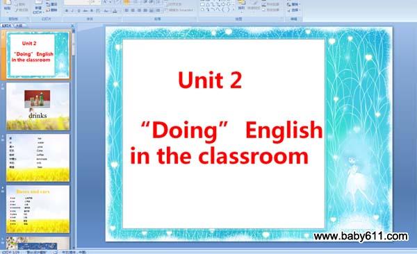 كӢZһԡUnit2 Doing English in the classroomPPTn