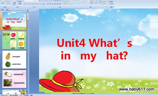 كӢZһϣunit4 whatsin my hat?