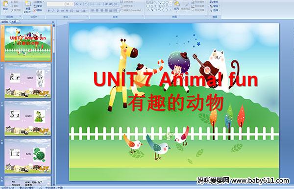 كӢZ(y)A(y)伉(j)nUNIT 7 Animal fun   ȤĄ(dng)