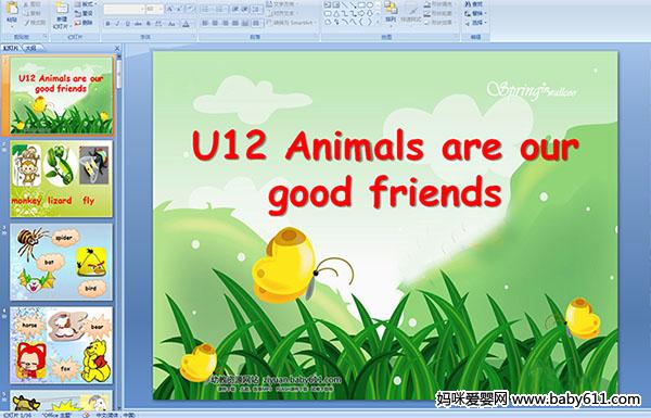 كӢZ(y)(j)PPTnU12 Animals are our good friends