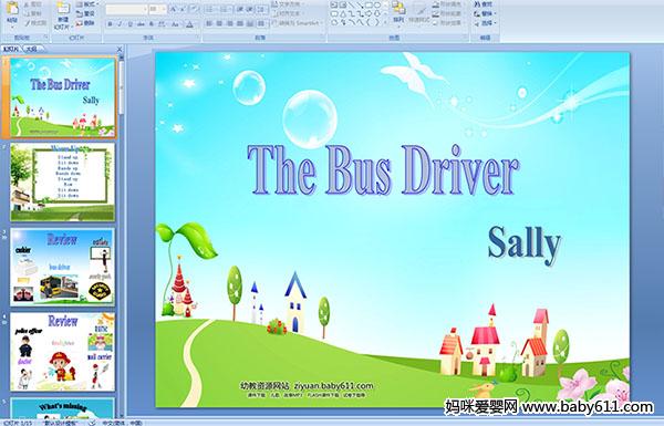 ׃@ӢZ(y)PPTnThe Bus Driver Sally